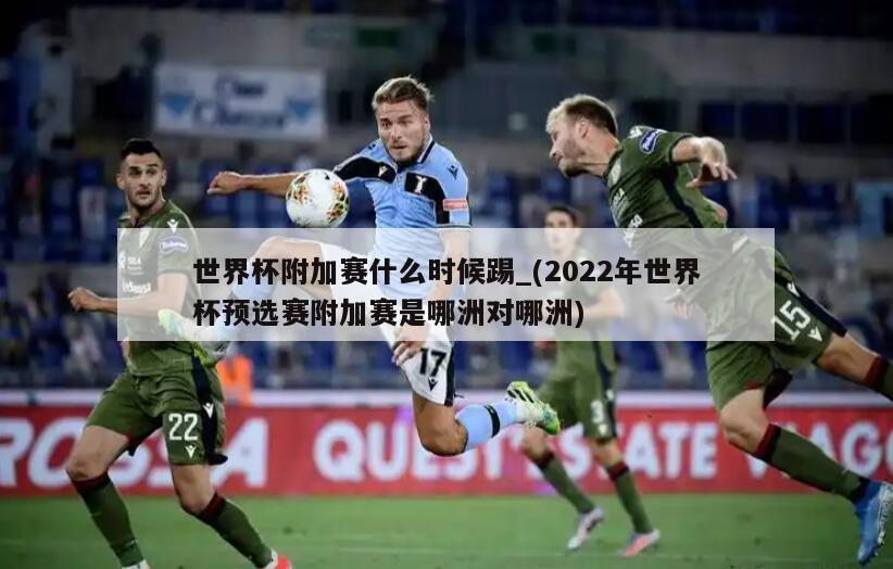 世界杯附加赛什么时候踢_(2022年世界杯预选赛附加赛是哪洲对哪洲)